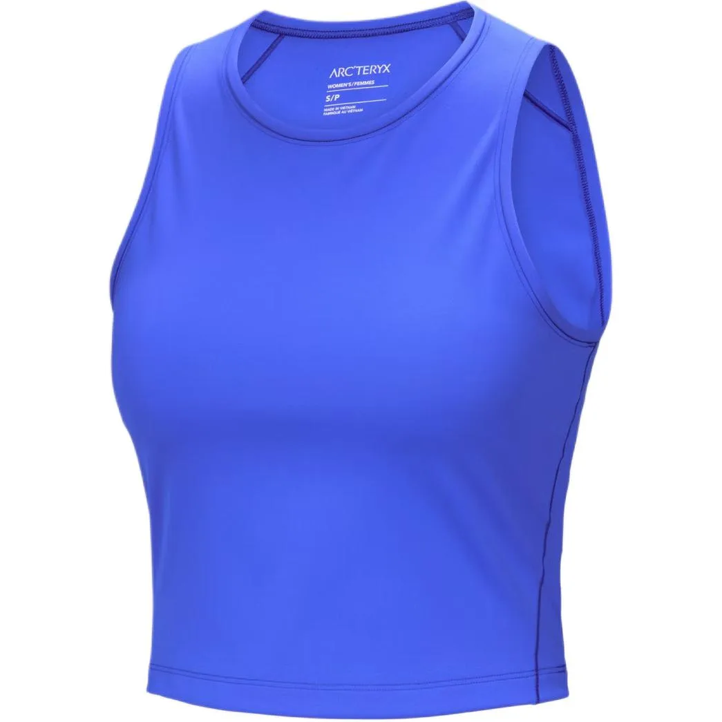 Футболка-майка женская с круглым вырезом Arcteryx, Iridescent Blue/Sonic Purple/Electra/Soulsonic