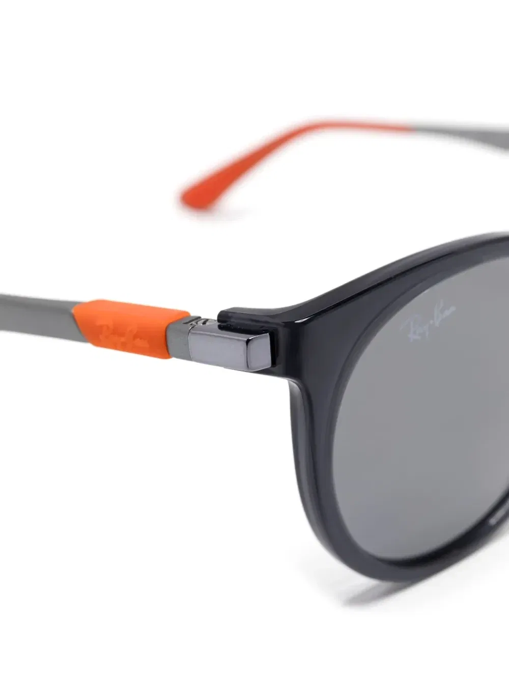 Солнцезащитные очки в оправе панто Ray-Ban Junior, серый — фото 3