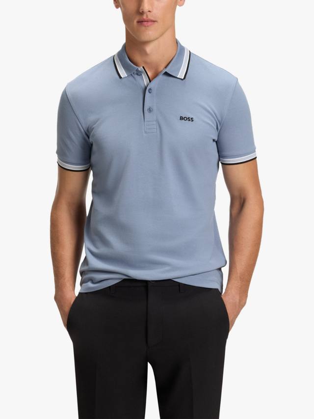 

Поло HUGO BOSS, Mid Blue