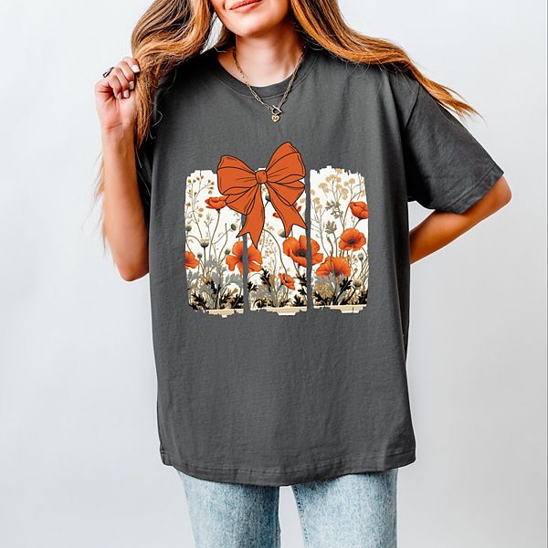 

Coquette fall floral orange - женская футболка heavyweight Simply Sage Market, Asphalt, Зеленый, Coquette fall floral orange - женская футболка heavyweight Simply Sage Market, Asphalt