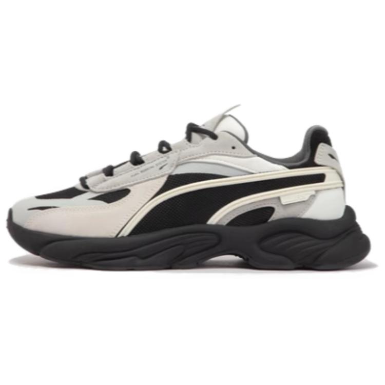 

PUMA Rs Connect амортизирующие противоскользящие износостойкие низкие массивные кроссовки унисекс черный белый серый - черно-белый-светло-серый, цвет Black-White-Light Gray