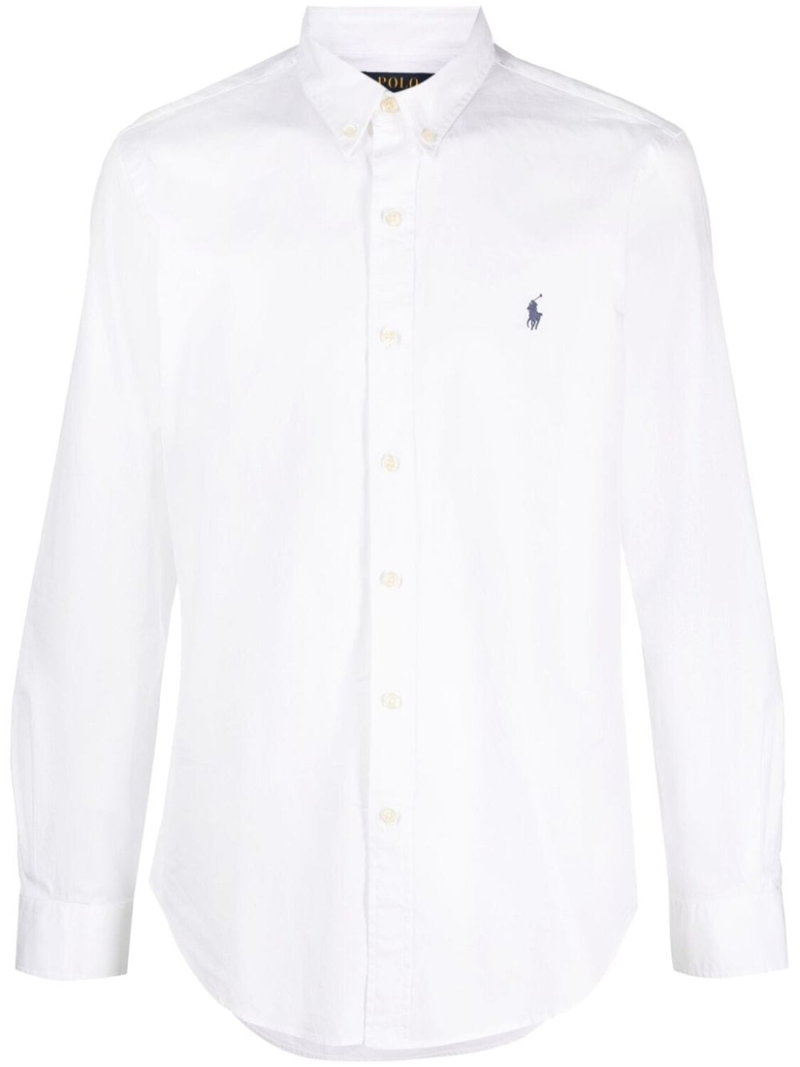 

Polo Ralph Lauren рубашка с вышитым логотипом, белый