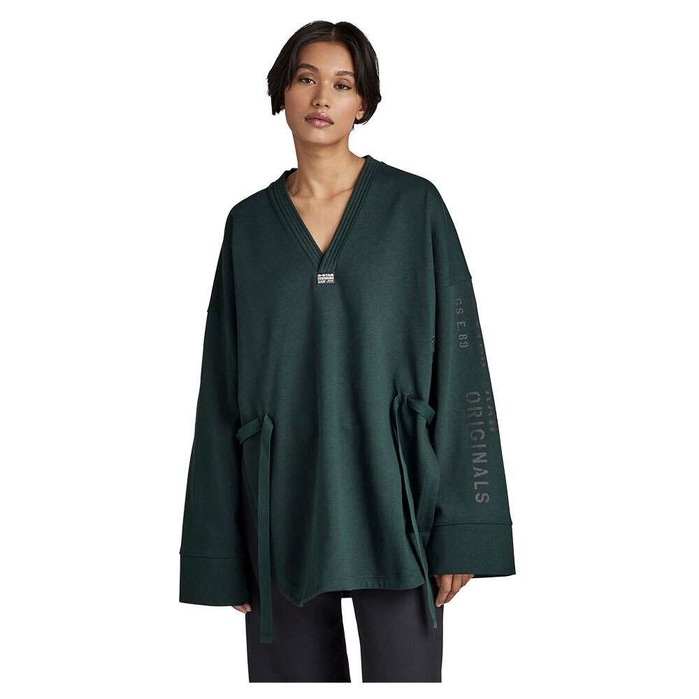 

Толстовка G-Star Sleeve Gr Oversized, зеленый