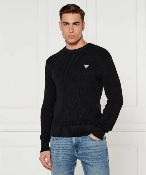 

Свитер Regular fit Guess Jeans, черный