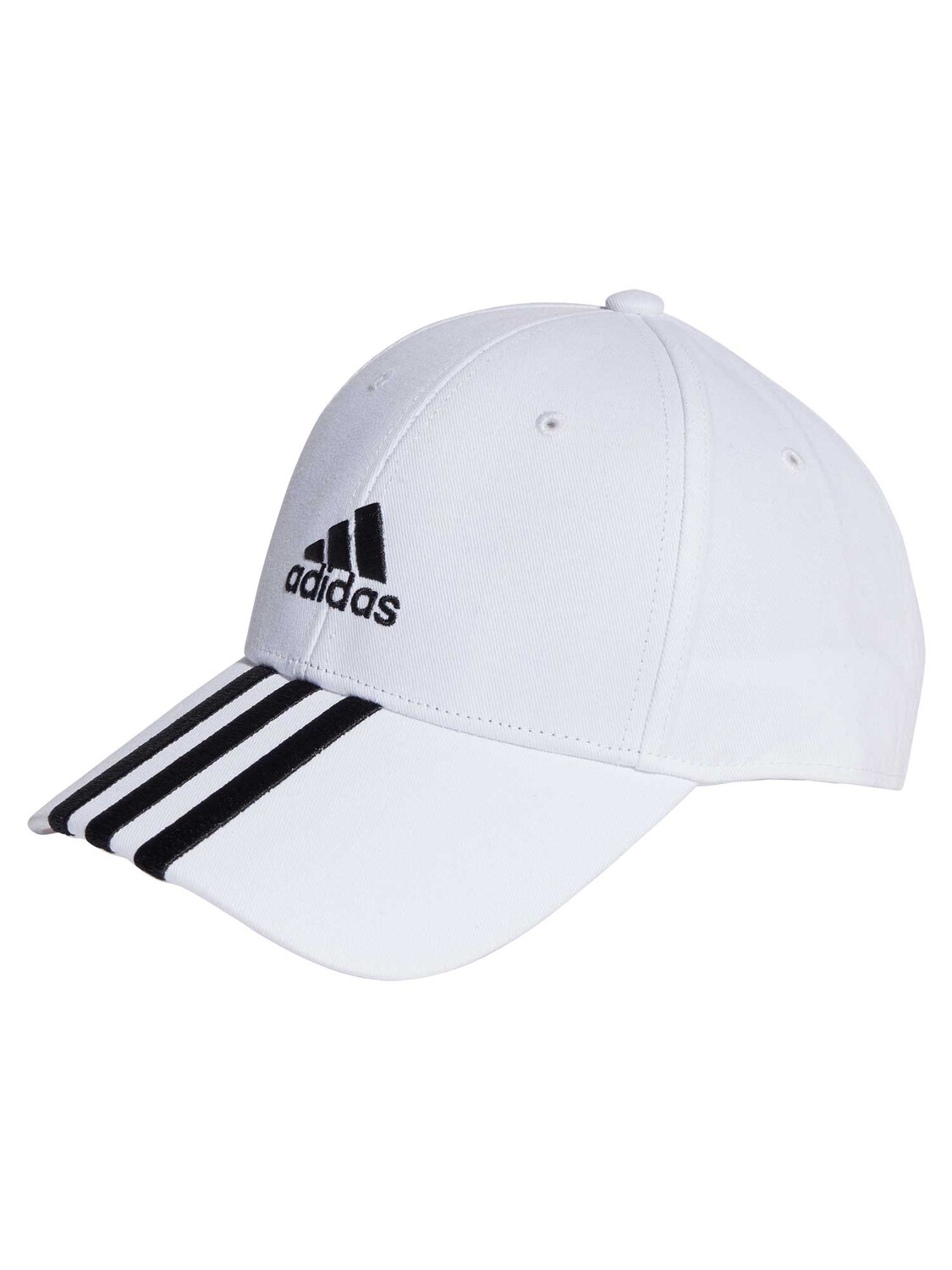 

Бейсболка Adidas Performance 3-Stripes Cotton Twill Baseball Cap, белый