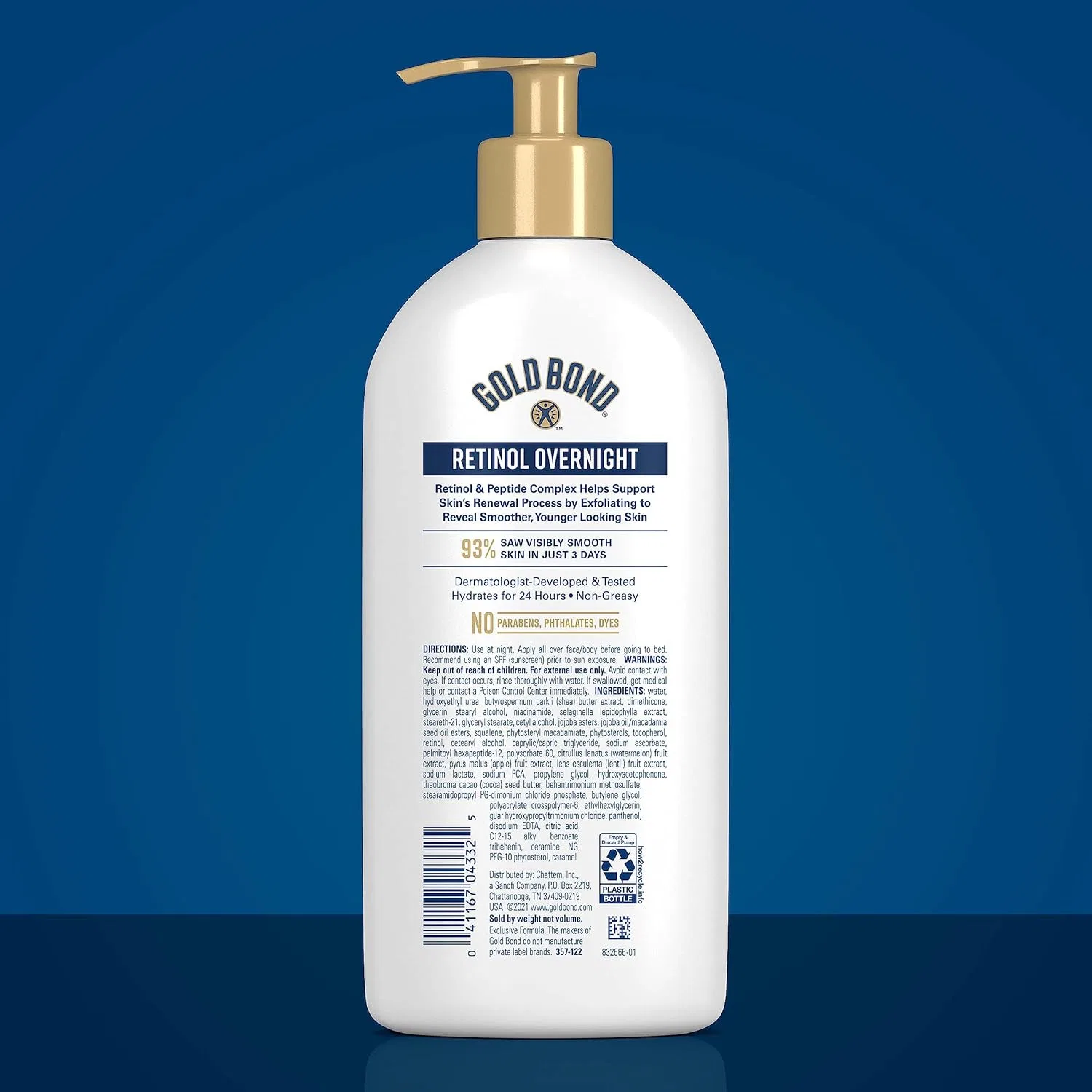 Ночной лосьон для тела и лица с ретинолом «Age Renew Retinol» от Gold Bond Gold Bond — фото 2