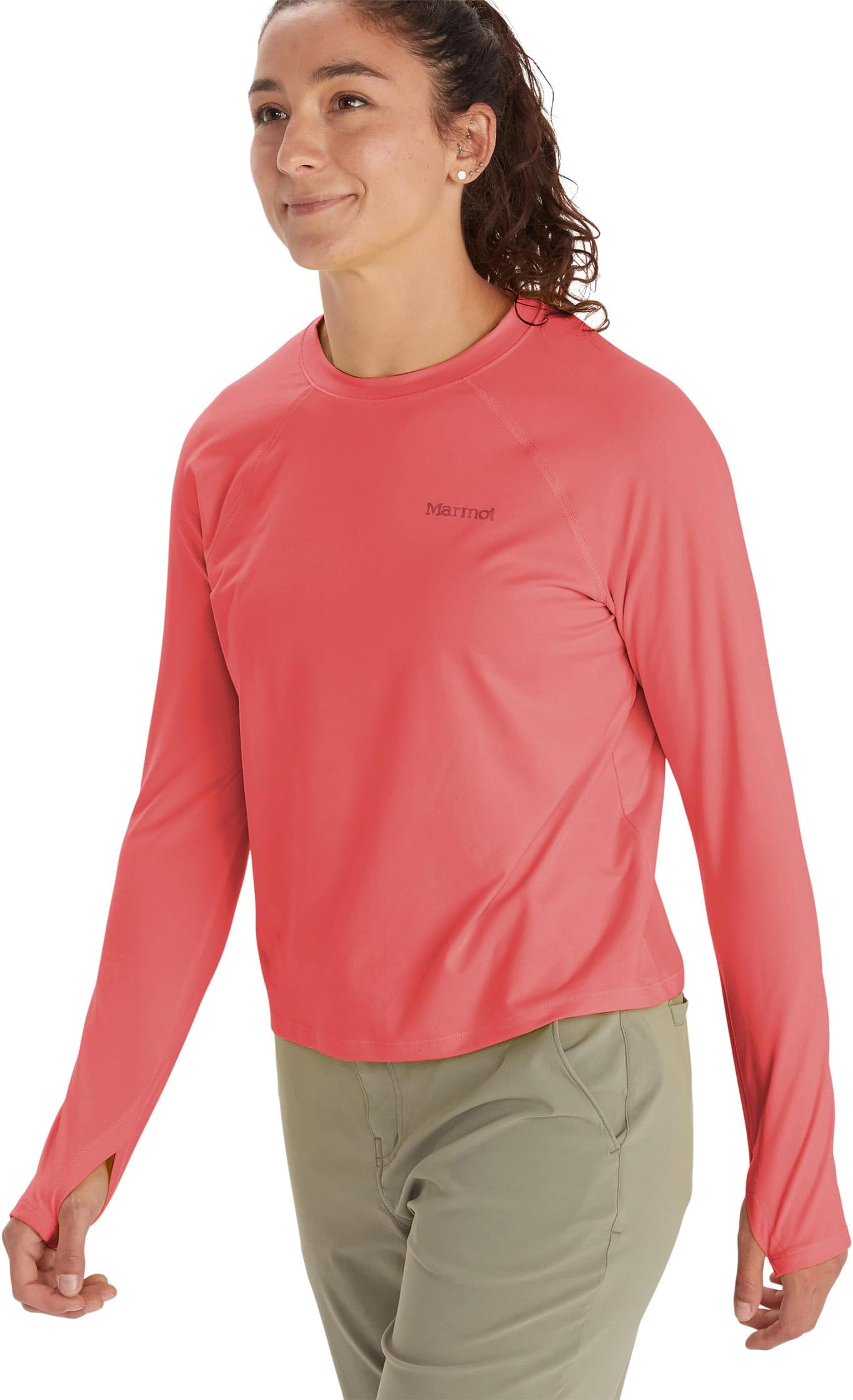 

Рубашка Marmot Windridge Long Sleeve Performance Shirt, цвет Grapefruit