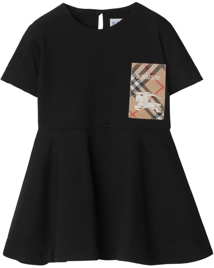 

Платье Burberry Kids Riley EKD Label Dress, черный