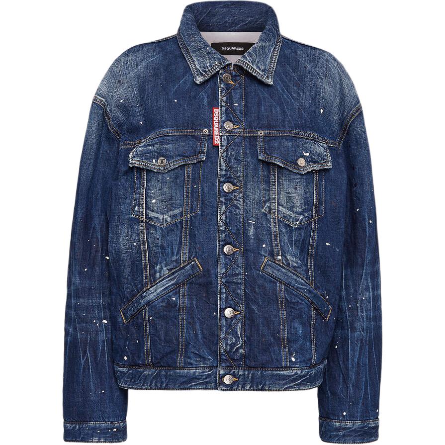 

DSQUARED 2 Джинсовая куртка на пуговицах, Blue