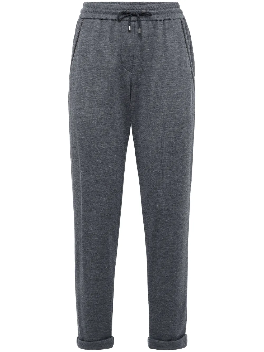 

Спортивные брюки джерси Brunello Cucinelli, серый