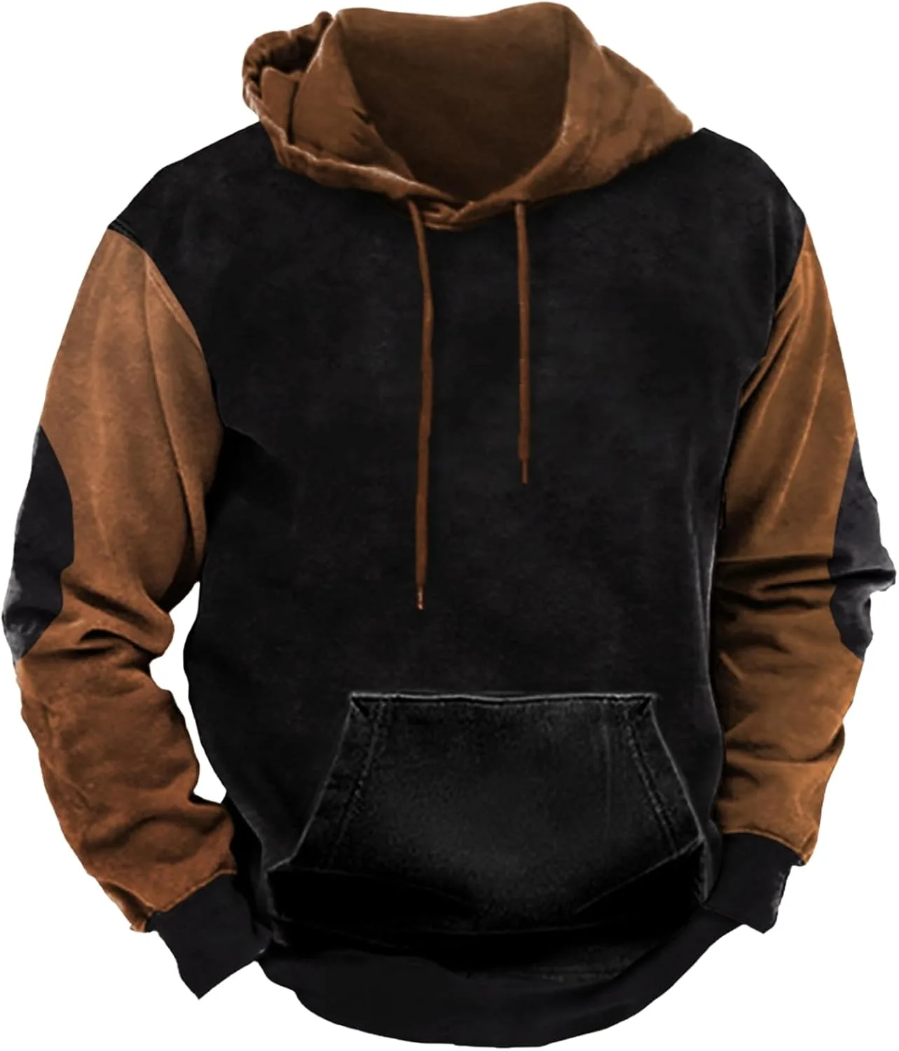 

Толстовка evzosrz с капюшоном, в стиле винтаж с цветными блоками