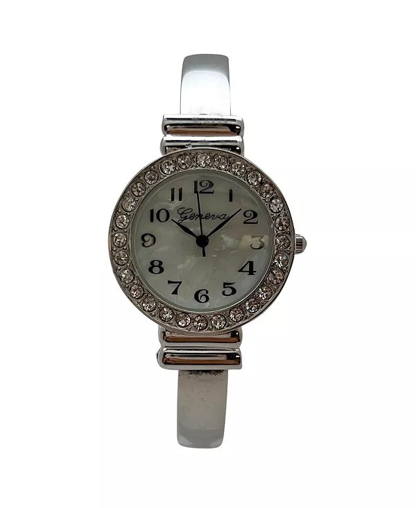 

Женские часы с серебряным браслетом и стразами нового стиля Olivia Pratt, silver