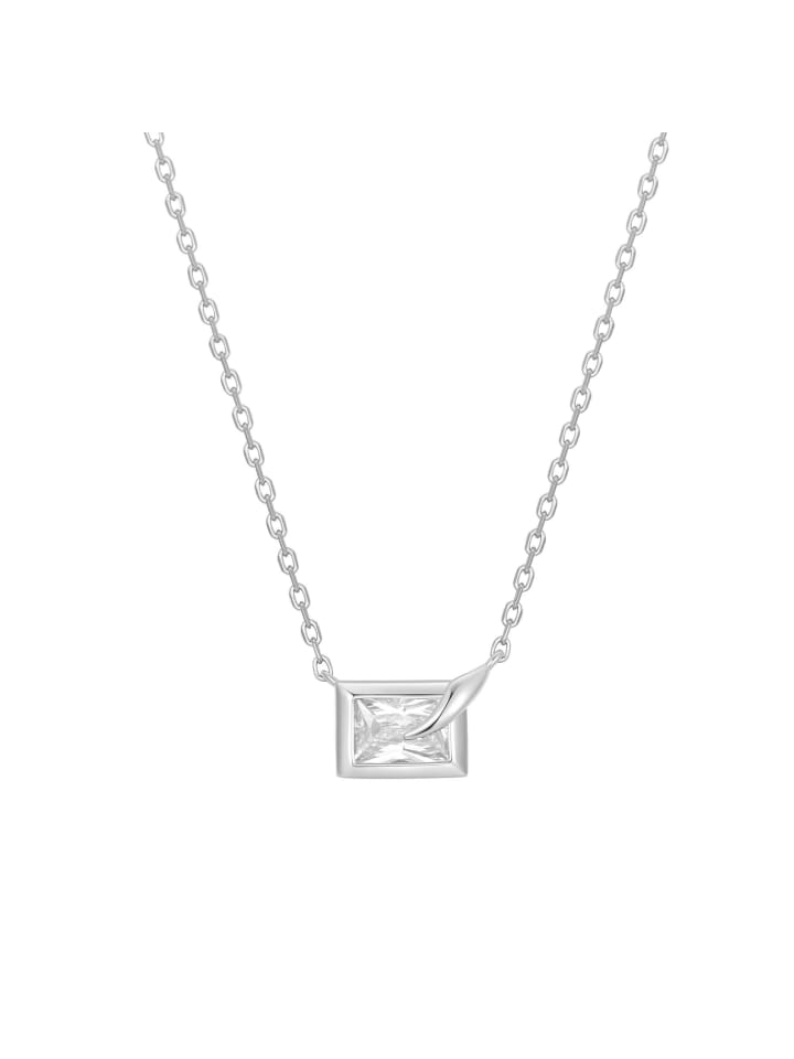 

Ania Haie Цепочка с блестящим ободком из серебра