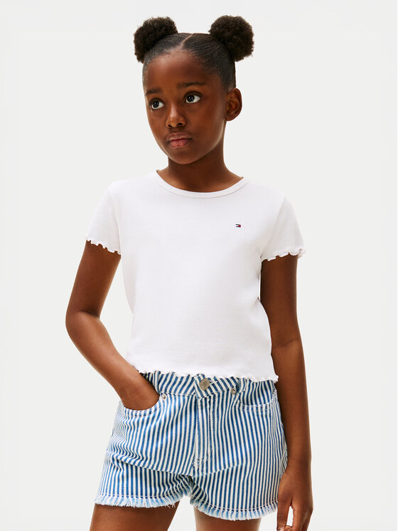 

Футболка обычного кроя Essential KG0KG08590 Tommy Hilfiger, белый