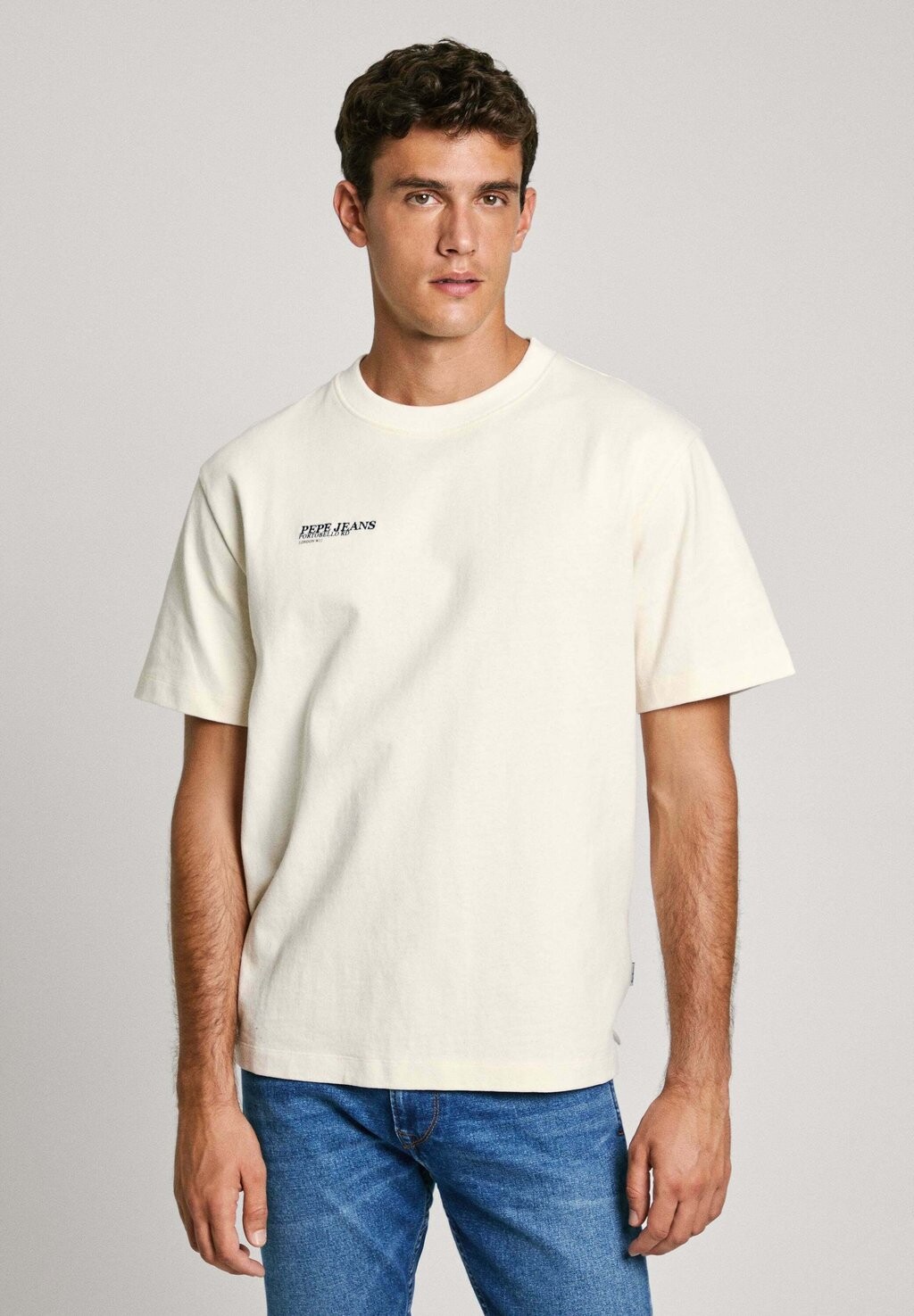 

Футболка с принтом DATLON TEE Pepe Jeans, белый