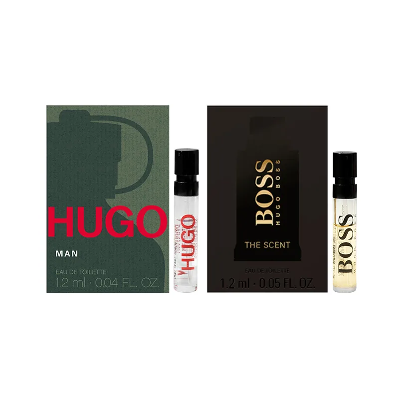 HUGO BOSS Набор пробников мужских ароматов, Hugo Men's 1.2ml + Allure Ladies 1.2ml — фото 2