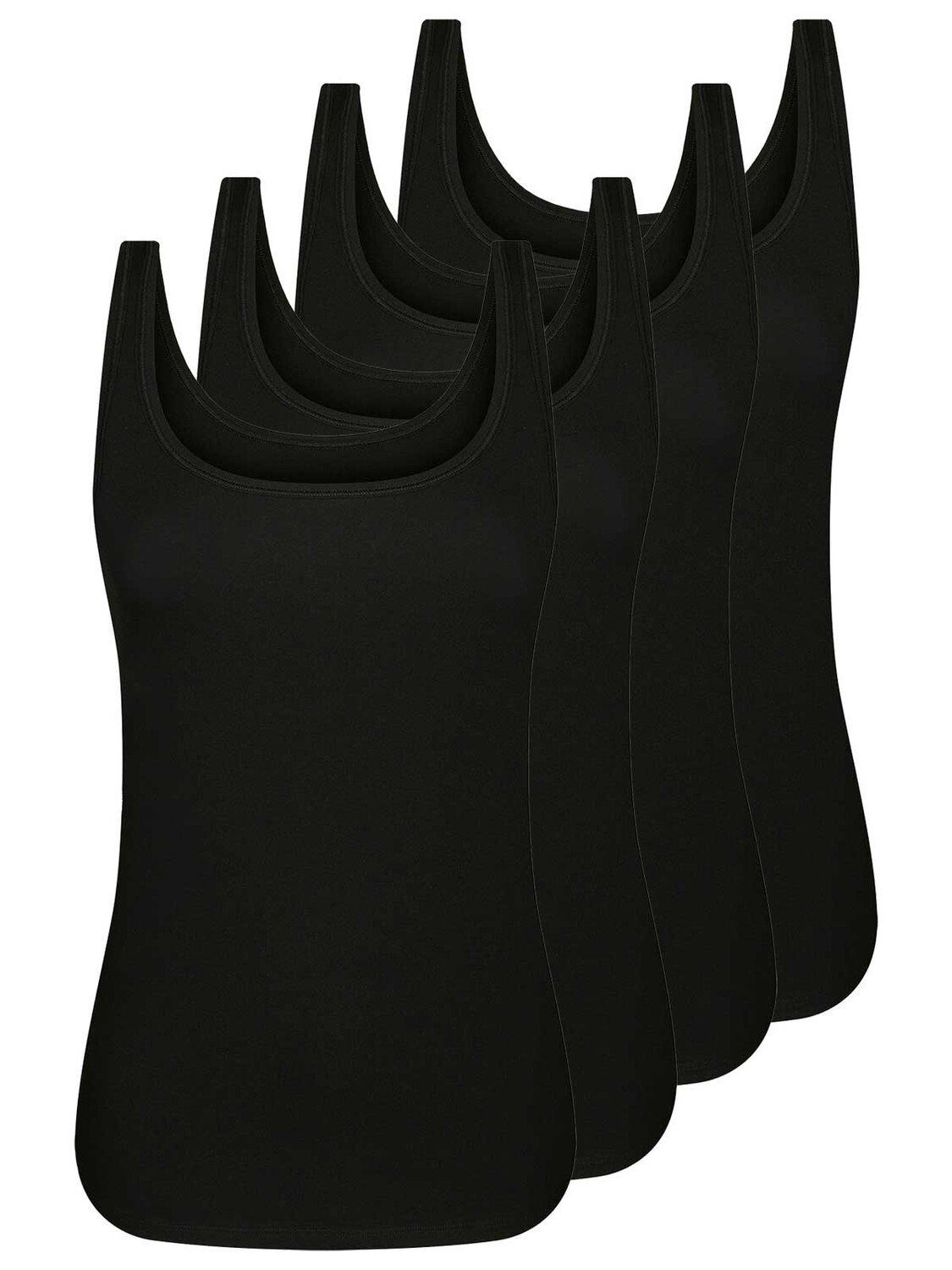 

Майка Sassa 4er Sparpack Top, цвет black black