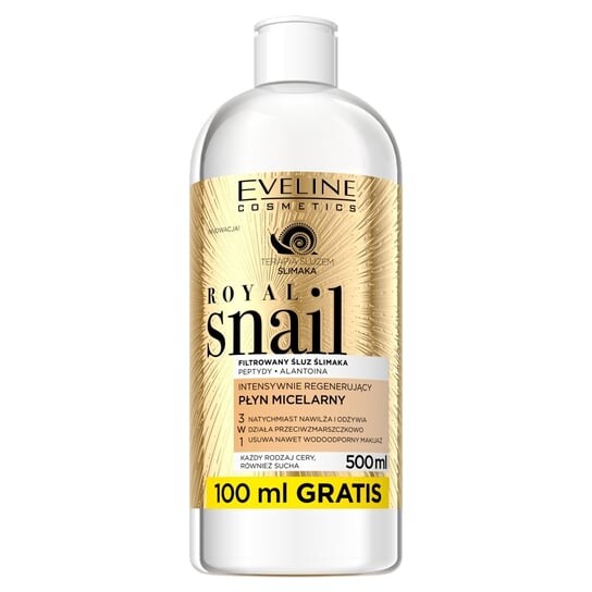 

Мицеллярная жидкость, 500 мл Eveline Cosmetics, Royal Snail