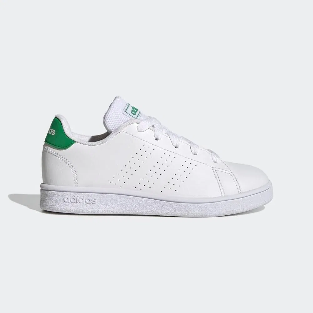 Кроссовки теннисные adidas, цвет Ftwr White/Green/Core Black — фото 3