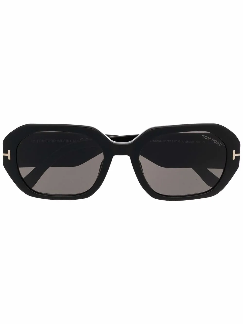 

Солнцезащитные очки Veronique в прямоугольной оправе TOM FORD Eyewear, черный