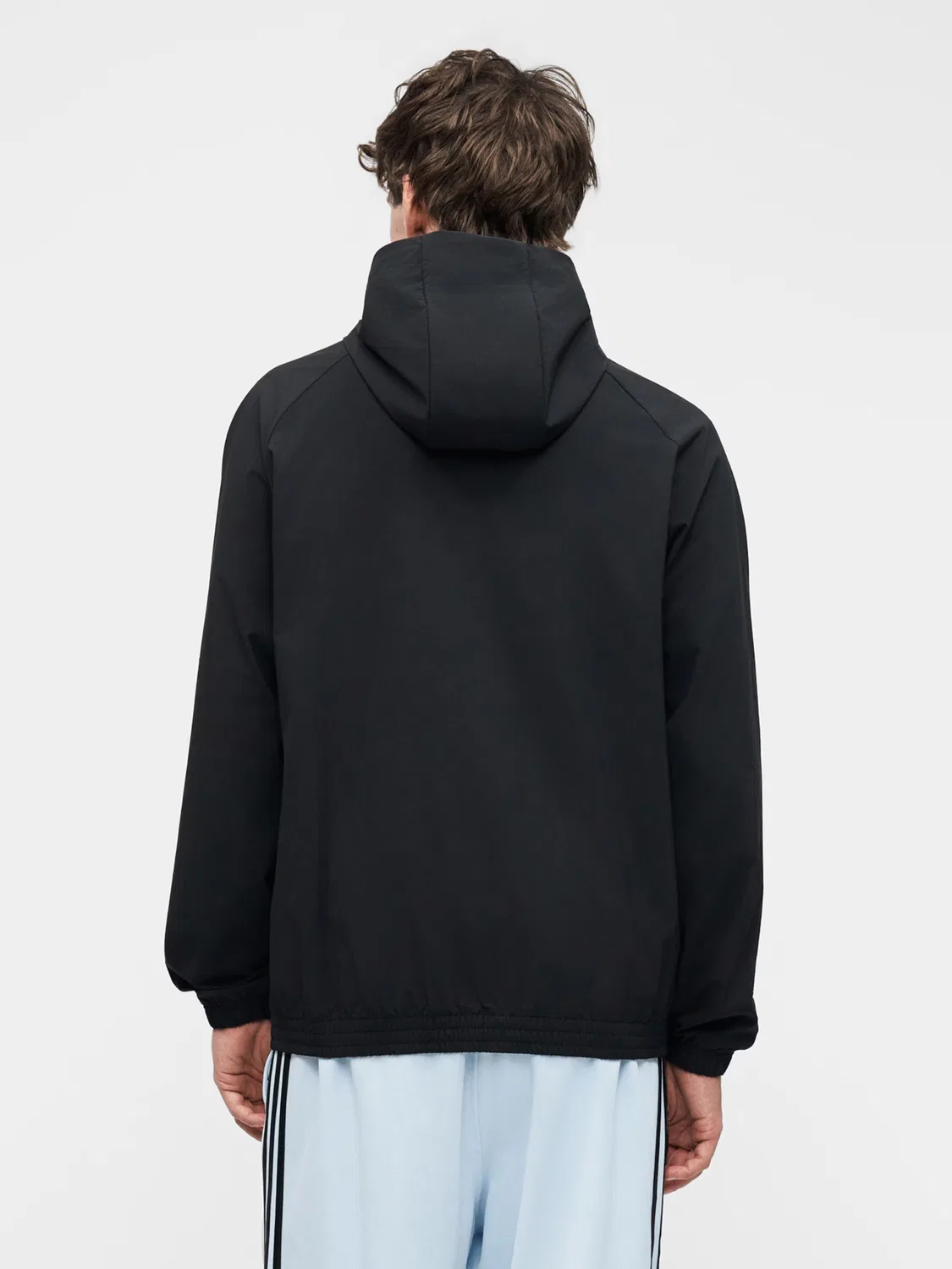 Куртка Adidas Originals Between-Season Trefoil Essentials черного цвета — фото 3