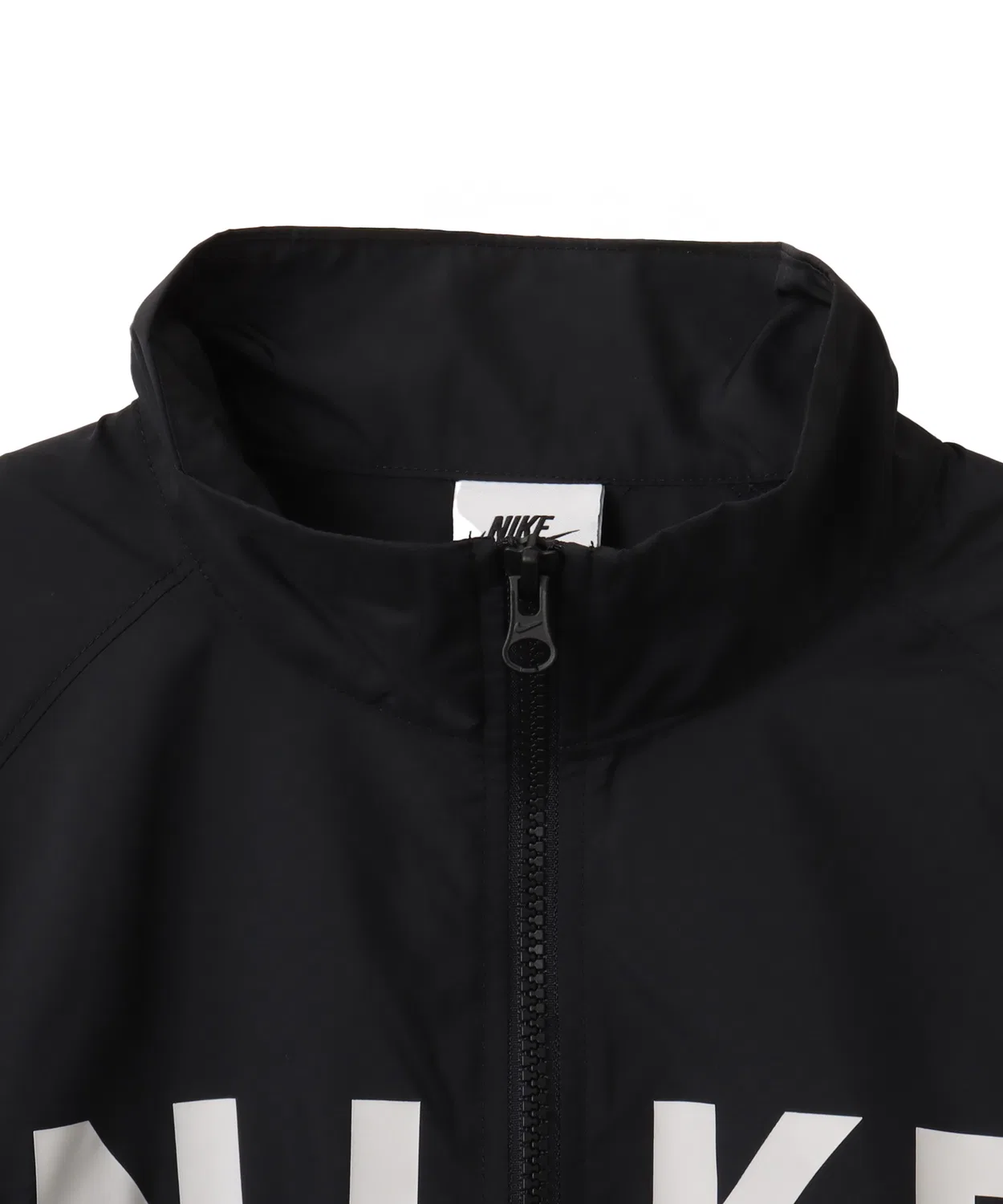 Куртка женская Nike Woven Lightweight 1/4 Zip, чёрная — фото 4