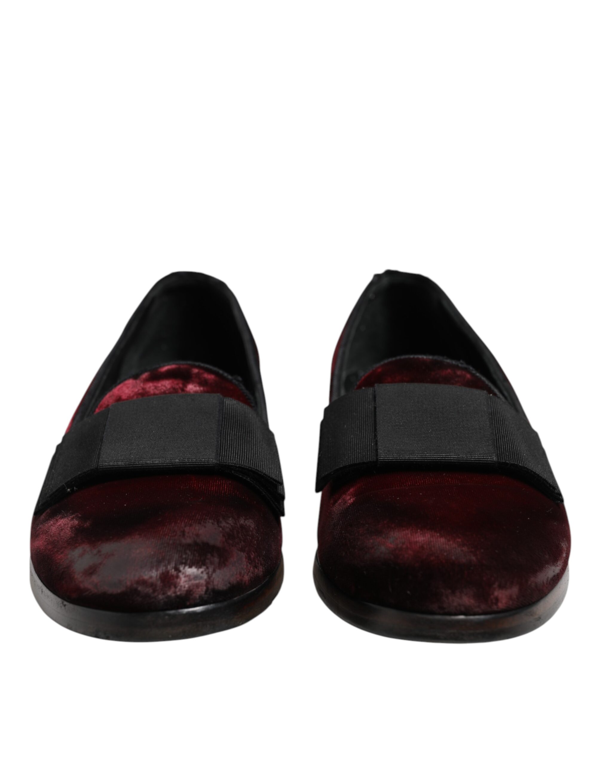 Мужские туфли-лоферы Red Velvet Slip On Dolce & Gabbana, красный — фото 2