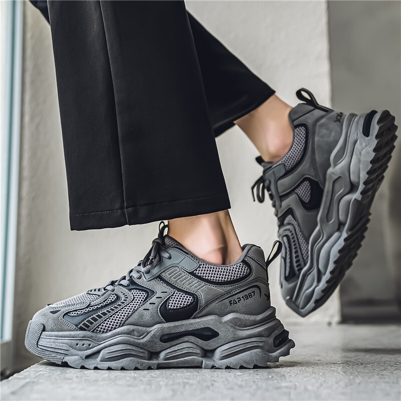

Кроссовки мужские Lifestyle Shoes Men Low-Top Yalu, серебряный, Серый, Кроссовки мужские Lifestyle Shoes Men Low-Top Yalu, серебряный