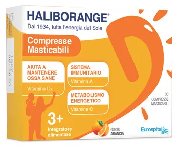 

Haliborange 30 жевательных таблеток с добавкой витамина D