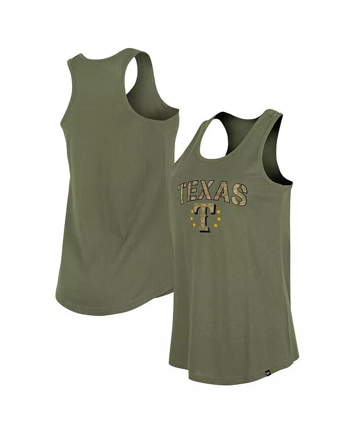

Женская майка Olive Texas Rangers Arms Day New Era