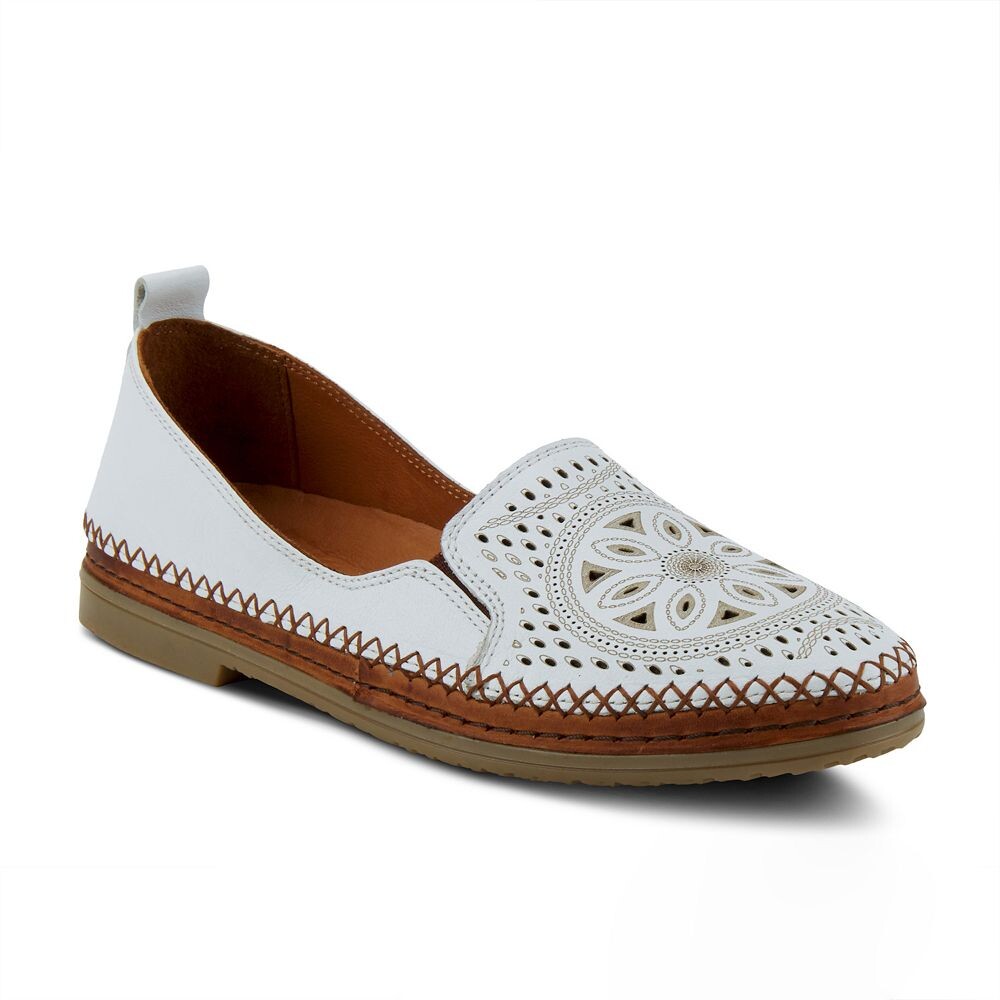 Женские кожаные лоферы Spring Step Ingrid, белый