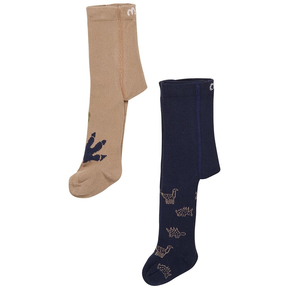 

Тайтсы Minymo Baby Stocking 2 Pack, бежевый