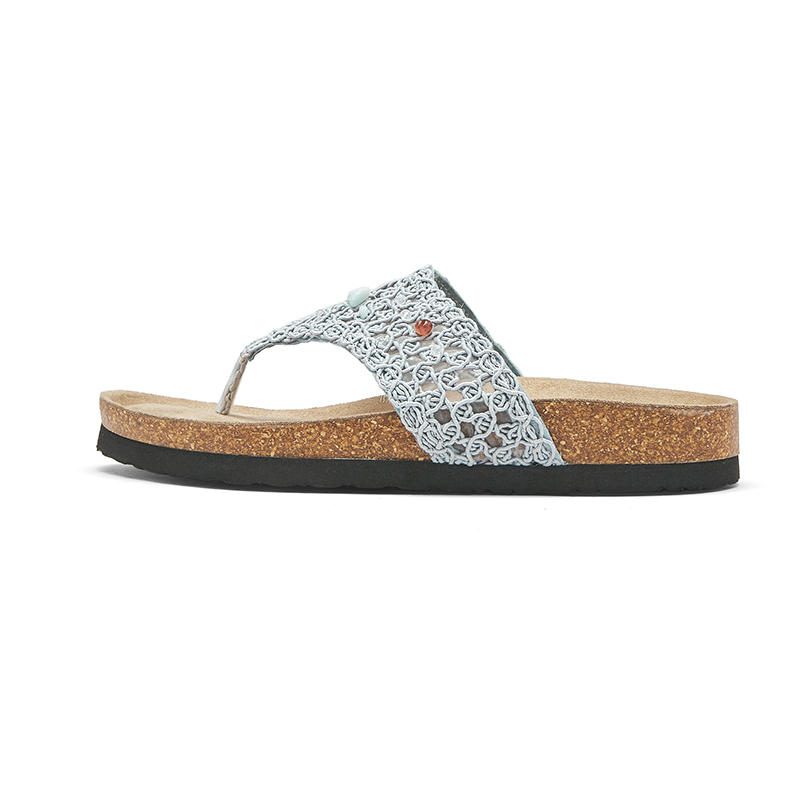 TOOMANYSHOES Женские шлепанцы Haze Blue, цвет Haze Blue