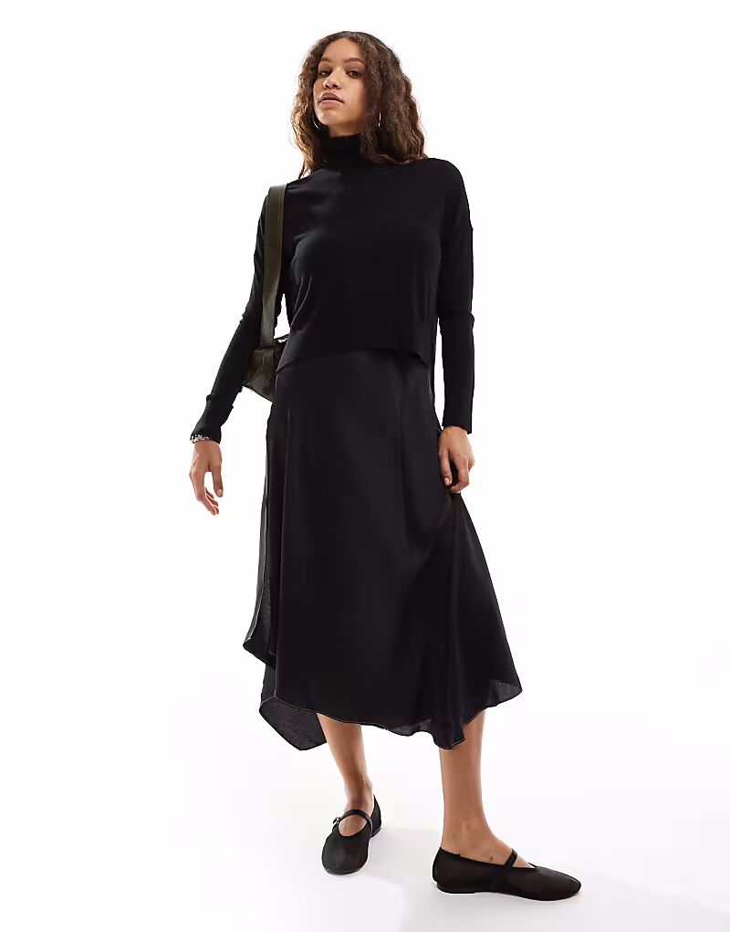 

AllSaints lena платье два в одном сзади