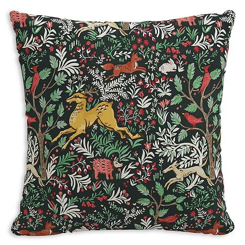 

Ткань и усилитель; Подушка Co. Addaline Frolic, 20 x 20 дюймов Cloth & Company, цвет Green