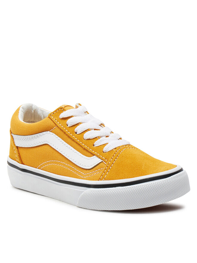 Тканевые кроссовки Uy Old Skool Vans, желтый — фото 2