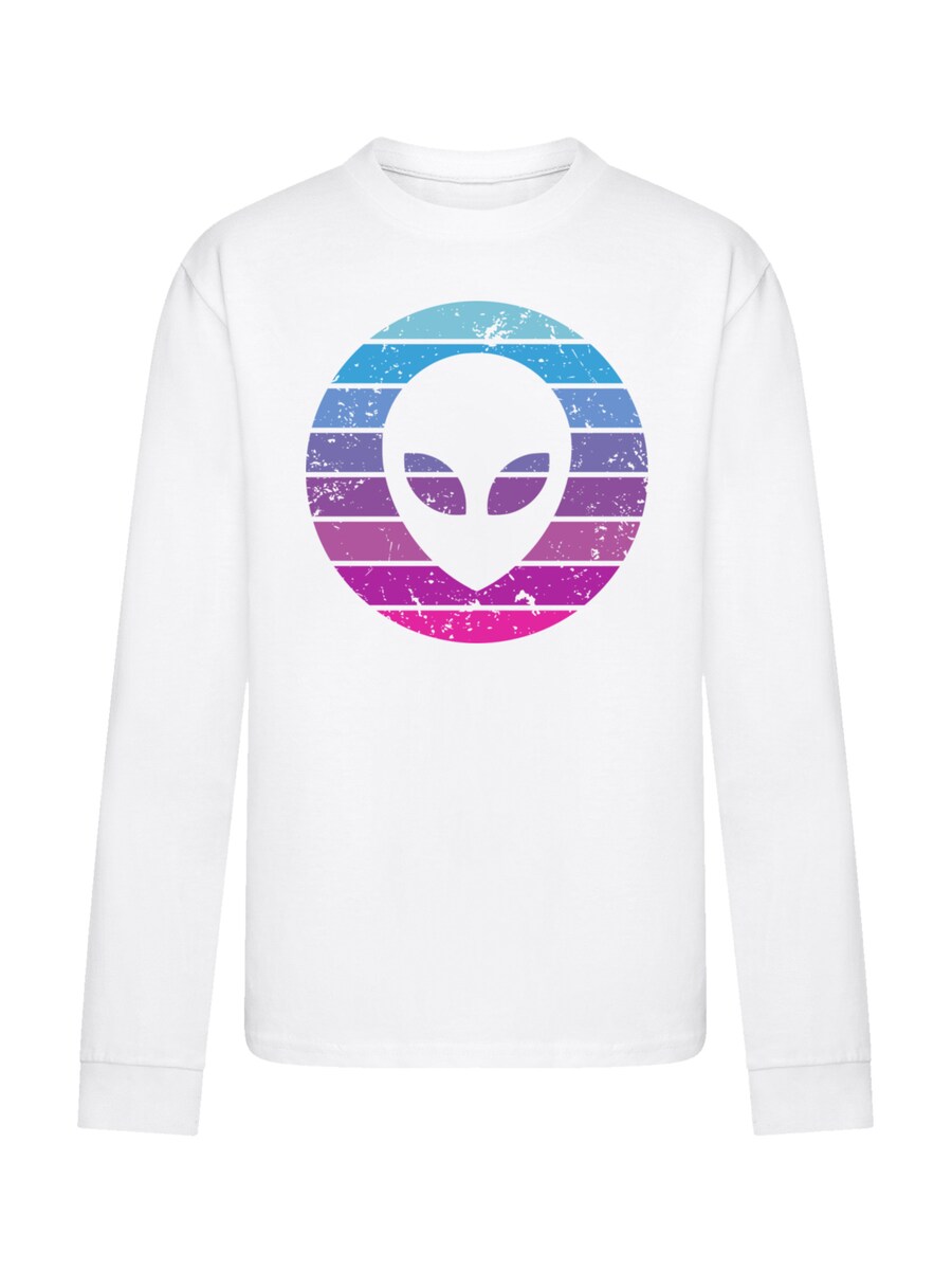 

Рубашка F4NT4STIC Alien Kopf, белый
