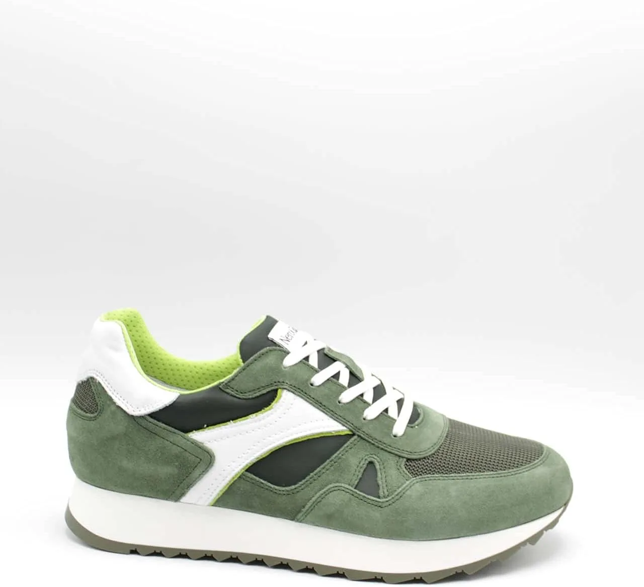 Кроссовки Nero Giardini Black Garden Quick Sporty Man E001503U 528 Grass — фото 2