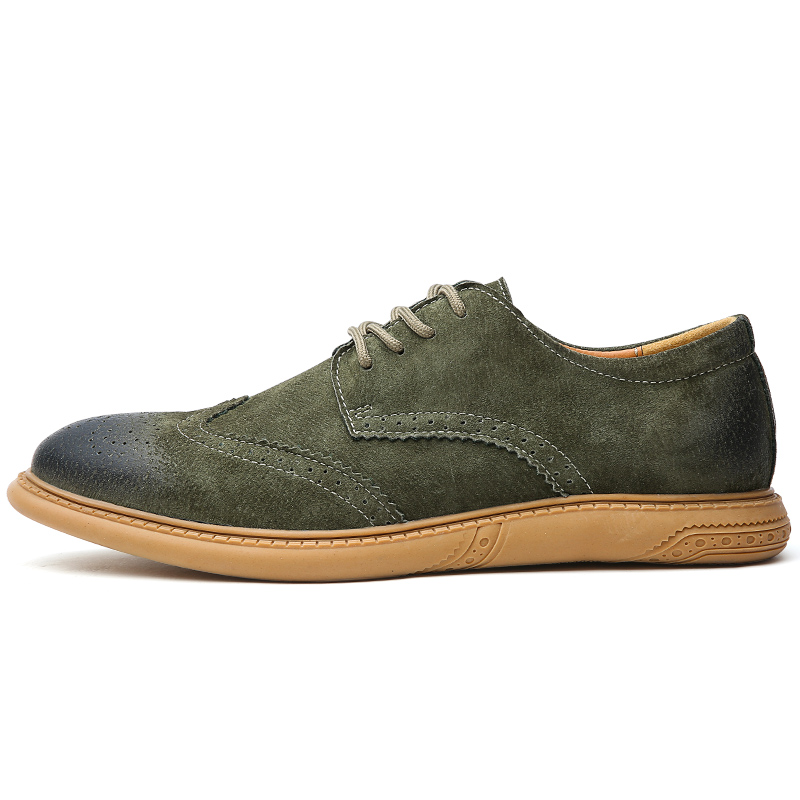 

Dao Tu Sen Мужские повседневные туфли De Shuai низкие зеленые, цвет Green-(3058) De Shuai