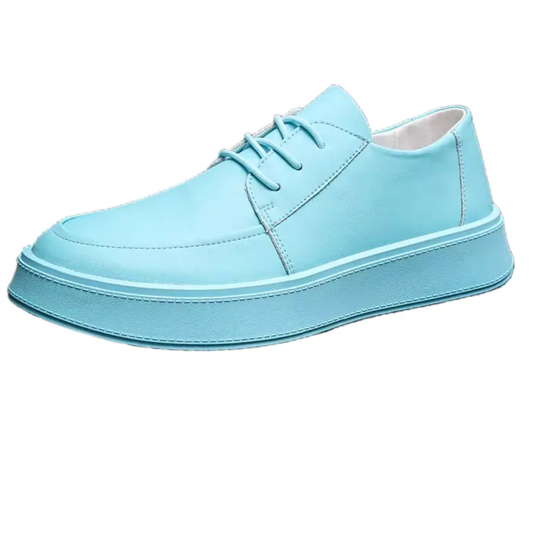 

ZUOSAISI Дышащие низкие скейтерские кроссовки для увеличения роста мужские синие, цвет Blue