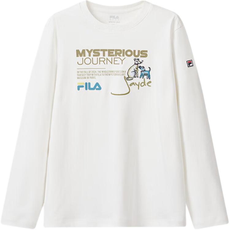 FILA KIDS Футболка cloud white для подростков