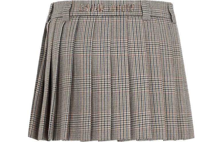 

Юбка повседневная женская какао Miu Miu