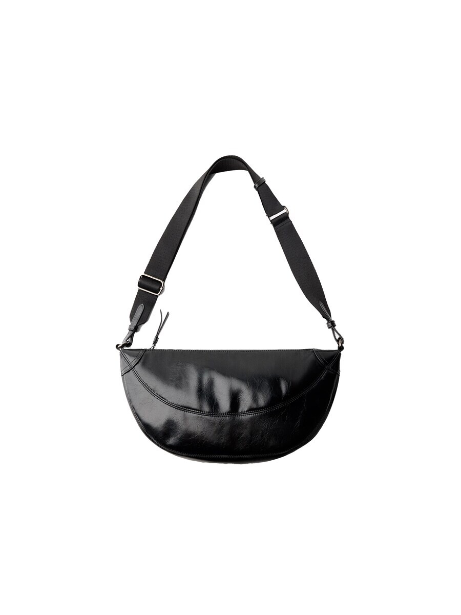 

Сумка через плечо Bershka Crossbody Bag, черный