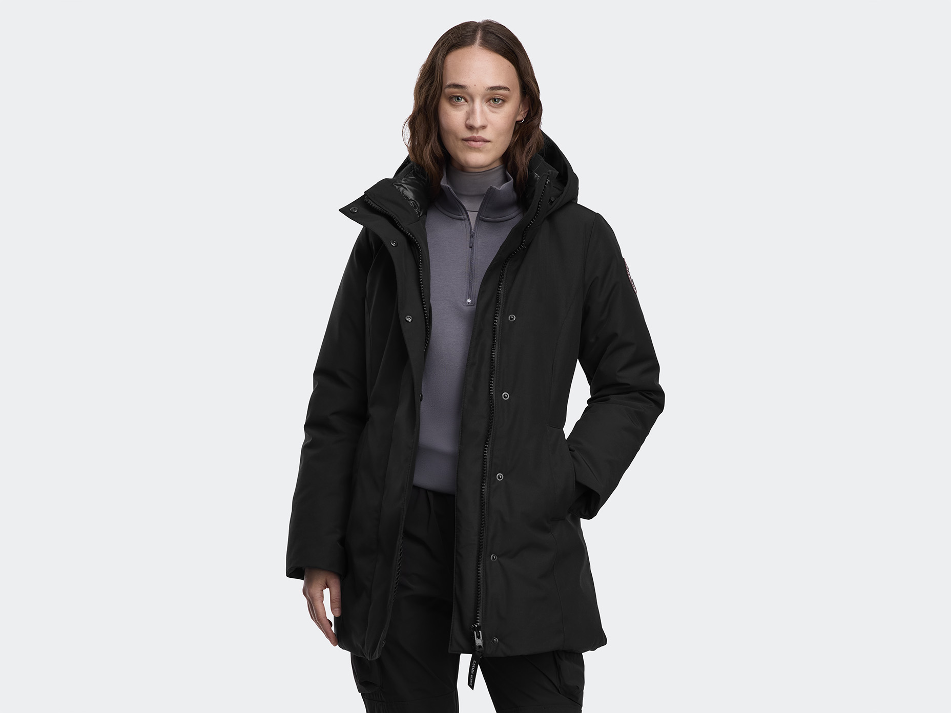 

Парка Canada Goose Leslie, черный
