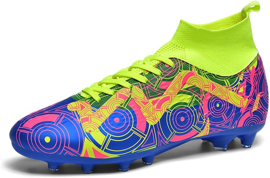 

Женские и мужские бутсы NCNDB AG с длинными шипами для улицы и газона, молодежные тренировочные футбольные кроссовки, высокие легкие футбольные ботинки, желтый