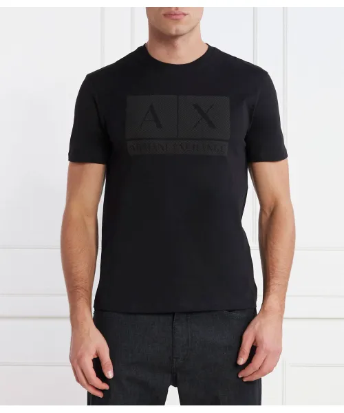 

Футболка Regular fit Armani Exchange, черный