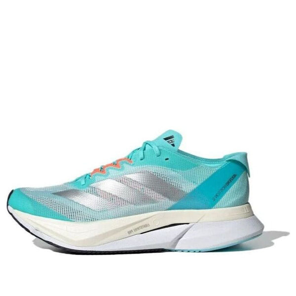 

Кроссовки (WMNS) Adidas Adizero Boston 12 Running Shoes 'Aqua Blue Cloud White', синий