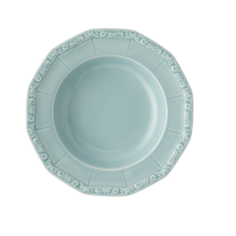

Суповая тарелка Maria Pale Mint 23 см Rosenthal, синий
