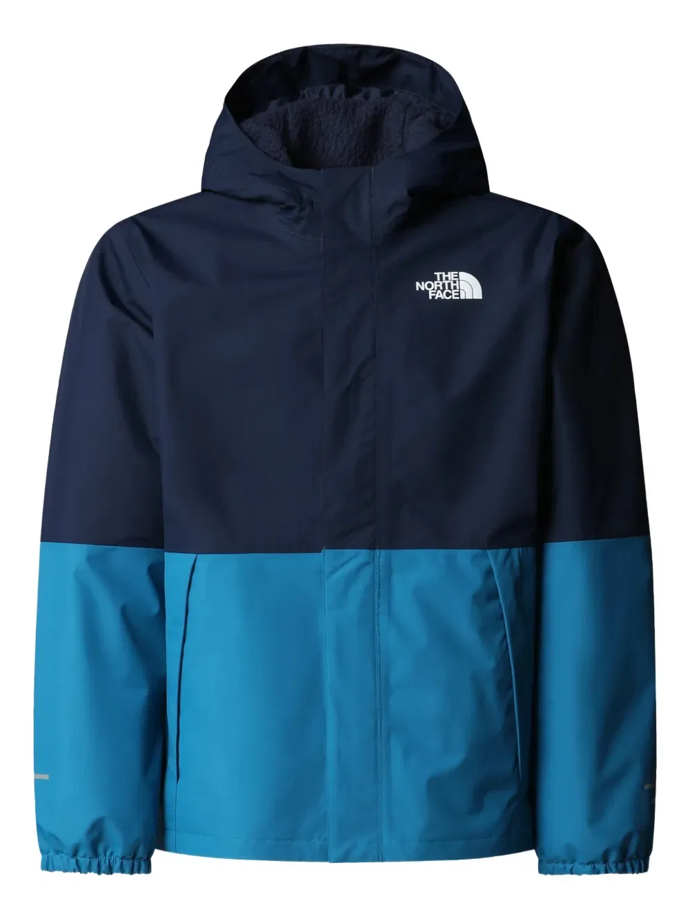 Куртка с логотипом The North Face Kids, синий