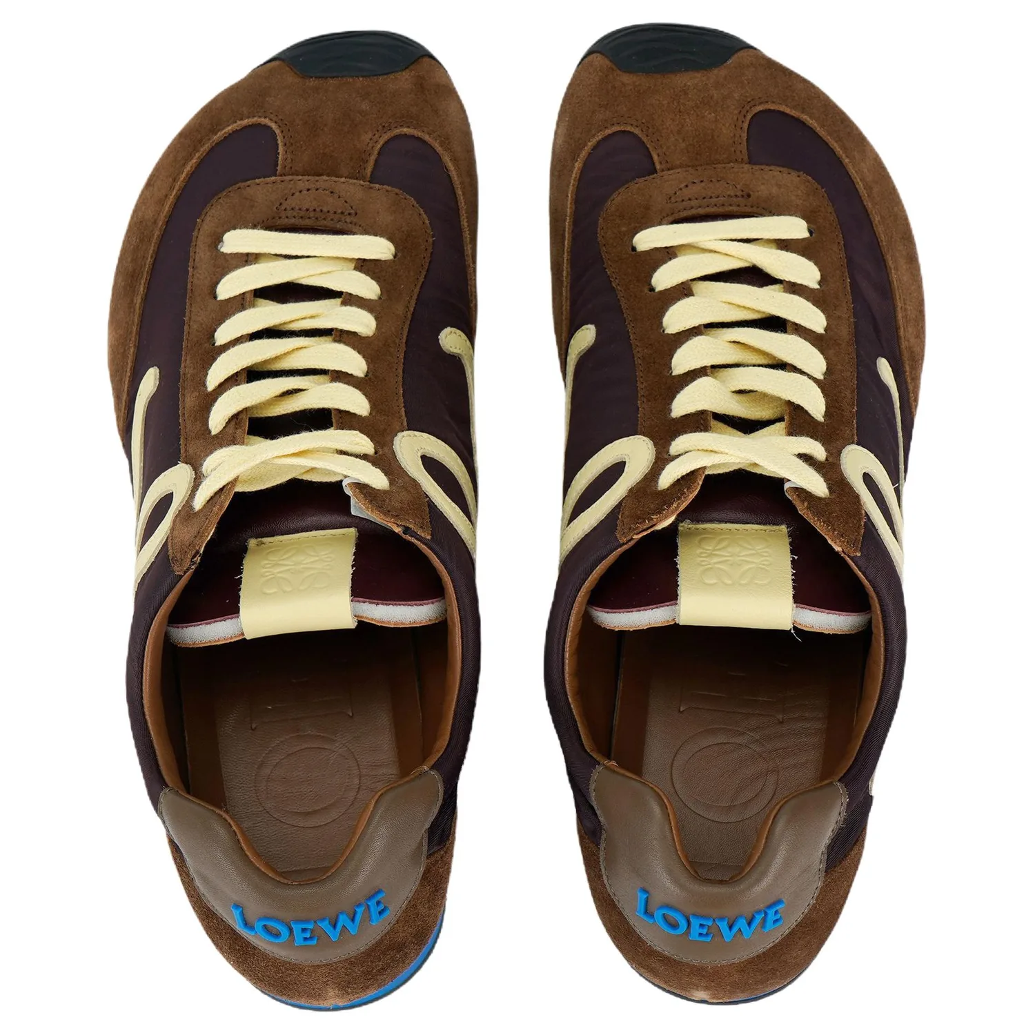 LOEWE Кроссовки Ballet Runner 2.0 Low top Life Casual Shoes 2cm мужские коричневые — фото 4
